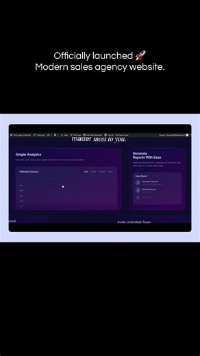 Officially launched 🚀 This is a professionally built WordPress website for a sales agency, developed with a strong focus on custom code using Elementor’s HTML widget. No bloated plugins. No boring layouts. Just a clean, modern, and aesthetic website experience. This is how I build WordPress websites that look and feel premium. If you want a website that stands out and actually represents your brand professionally — let’s talk. #WordPressDeveloper #ElementorDeveloper #salesagencymanagerwebsite #