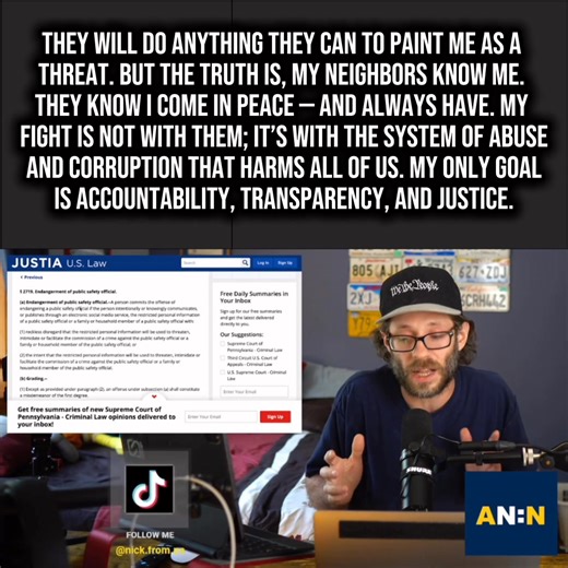  Pennsylvania State Police File New Charges Against Me for Speaking the Truth  Part 17 | Nicholas Carrozza | Facebook