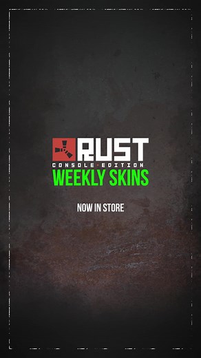 ¡Regreso de las Skins Favoritas en Rust Console!