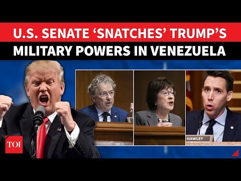 'Can't Use US Troops...': Trump In Shock As Republicans Join Dems To Block War Powers In Venezuela