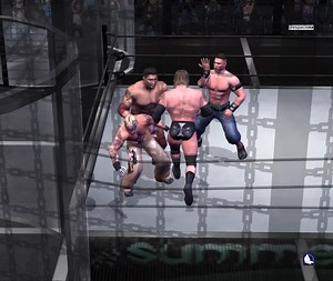 214K views · 3.7K reactions | Elimination Chamber in Smackdown vs Raw  #WWE | EspacioNinja | Facebook