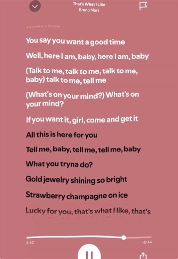 That's What I Like - Bruno Mars Speed-Up Remix