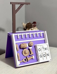 Hangman Book Game · 3D Printed Playbook’d Board Game · Word Guessing Game · Fold-up Family Game - Etsy Australia