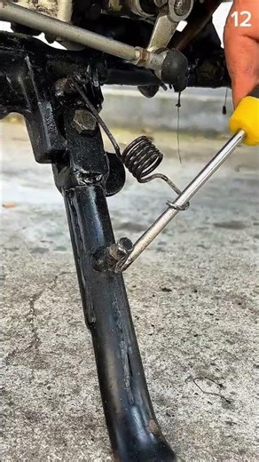 Spring stretches—morning rhythm coils crisp tension in kickstand tweak and tool breath