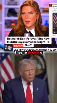 The hypocrisy on display is truly something to watch! Over on MSNBC, the conversation has dramatically shifted, suggesting grounds for a lawsuit—a sharp contrast to the usual network editing practices. The focus lands on Donald Trump suing CBS for trimming the Kamala Harris interview, but wait... isn't this the exact same thing CBS, NBC, ABC, and Fox News have done forever to fit airtime? Even when interview subjects request cuts, the final broadcast remains heavily curated by the network. This 
