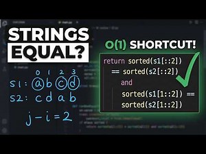 LeetCode 2839 Explained | Check if Strings Can Be Made Equal (Easy Trick!)