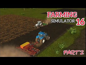 Plowing the Fields Like a Pro! | Farming Simulator 16 Gameplay