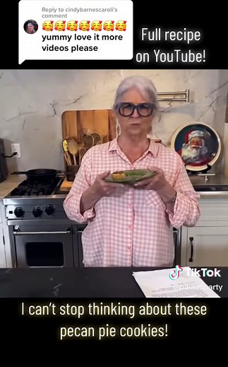 Delicious Pecan Pie Cookies by Paula Deen