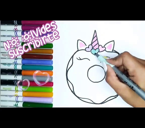 Dibujo de unicornio facil 🦄 - Aprende a dibujar paso a paso