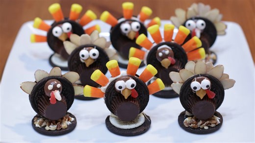 How to make Oreo turkeys | Easy Oreo turkey treats