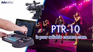 Datavideo’s brand-new PTR-10 is a robotic pan-tilt head that is designed to turn any small size video cameras or block cameras into a PTZ camera. With a weight of 3.8 Kg, it can be placed on the tripod or mounted on the wall and ceiling which bring up a lot of flexibilities for your video production. The Features of PTR-10T: 📍340° pan, 90° tilt 📍Multiple signal interface – HDMI, SDI, RS-232, RS-422, DVIP, Tally, LANC 📍Specially designed for the block cameras and with power supported 📍Diversi