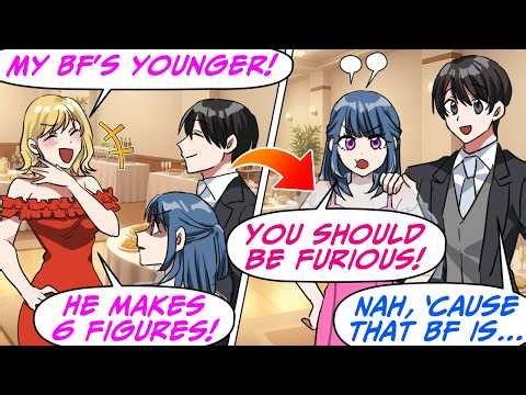At the Reunion, a Classmate Bragged About Her BF's Salary & Dissed Me! But…[RomCom Manga Dub]