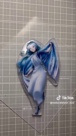酒楽ヤマメ様のアクリルスタンド制作