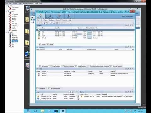 emc networker SQL server 2012 backup and recovery