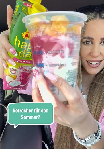 Mango Dragonfruit Coconut Refresher Rezept – Pink Drink Trend 2024