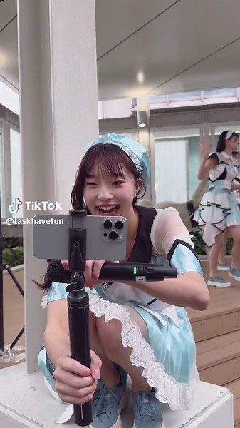 自由なTaskhaveFunでの撮影とアイドル体験