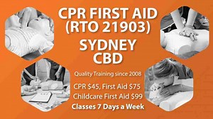 CPR First Aid Course Sydney Locations | Australia's Most Affordable Courses