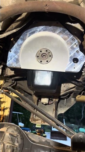 Installing the 6r80adapter on the small block