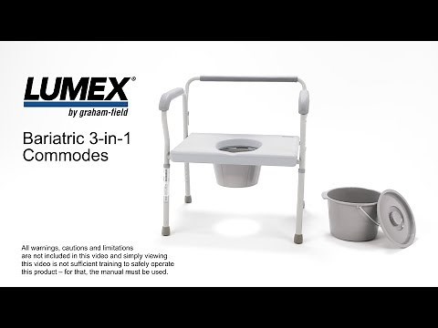 Lumex® Bariatric 3-in-1 Commodes