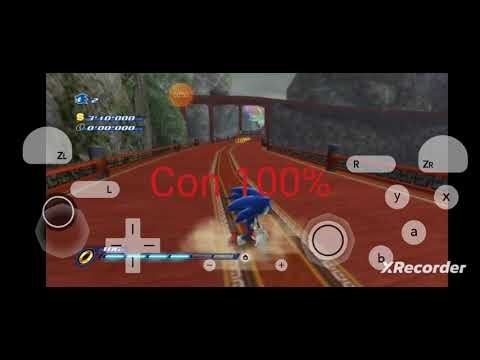 Prueba de Configuración de Sonic unlashed wii