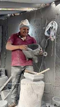 This is how molcajetes are made in Puebla. That's why they last a lifetime. @anapausalvatori