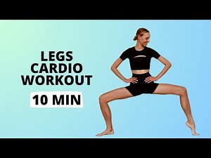 Leg Cardio Workout 10 Minutes for Lean Legs / Nina Dapper