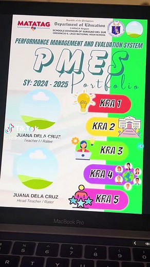 Editable PMES Portfolio 2024-2025 - Design #1