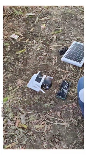 solar camera installation #camera #cctv #solar #FarmCamera