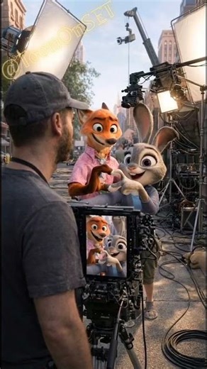 Fan-made Zootopia behind-the-scenes – like you’re holding the camera yourself!