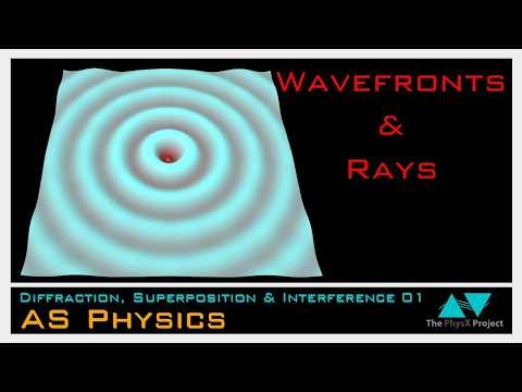 Diffraction, Superposition & Interference 01 I Wavefronts & Rays | AS Physics | The PhysX Project