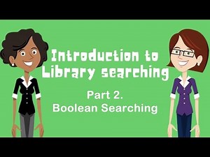 Introduction to Researching. Pt 2 - Boolean searching