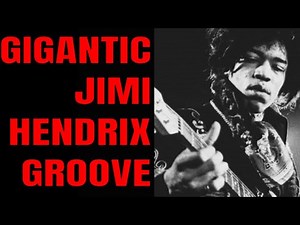 Gigantic Jimi Hendrix Style Groove Guitar Backing Track (D Minor)