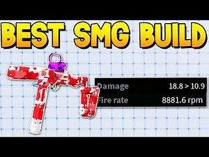 BEST SMG BUILD in WEIRD GUN GAME! ROBLOX