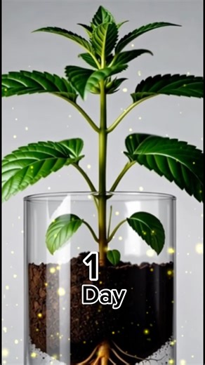 “Lemon Balm Timelapse 🌱 Seed to Full Bloom in 30s” #LemonBalm #PlantTimelapse #short