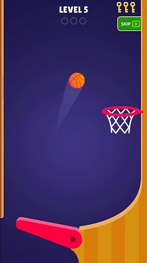 flipper dunk gameplay level complete #games #gaming