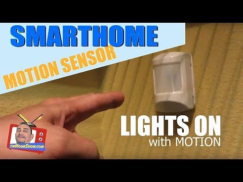 MOTION SENSOR For SmartHome: Motion ACTIVATE Your Lights & MORE!