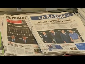 TV-Duell: Showdown der spanischen Spitzenkandidaten