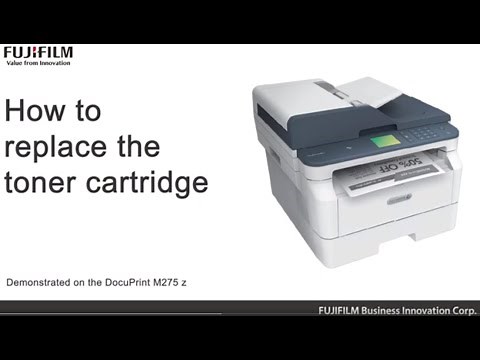 How to replace the toner cartridge
