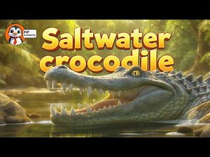 CROCODILES 🐊 Animals for Kids | The Largest Reptiles