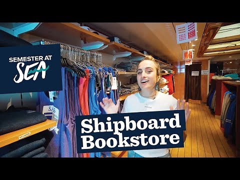 Semester at Sea visit the Bookstore