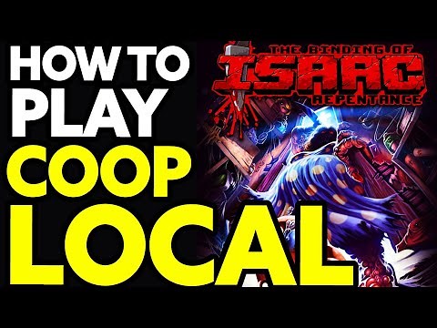 How To Play Coop Binding Of Isaac Repentance Local (EASY)