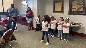 10K views · 311 reactions | Young students from Two Dimensions Prep Academy visited TSU today to meet Dr. Lane, Tex and tour the campus. They provided Dr. Lane with a souvenir booklet with a note from each student and performed a skit that is a must-see. #TXSU | Texas Southern University | Facebook