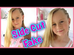 Fake "Side Cut"/Undercut ☀ Mini Twist Braids ☀Braided Hairstyle for Girls