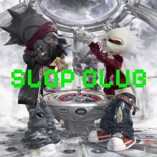 come slop with us at slop.club. Create and remix ai videos for free #alien #yourbrain