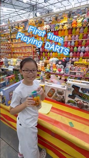 Balloon Popping Dart Game Carnival #fun