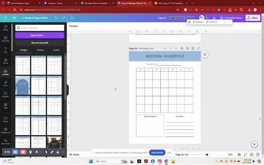 Digital Manager Planner: Goodnotes & iPad Productivity Templates (PDF Download) - Etsy