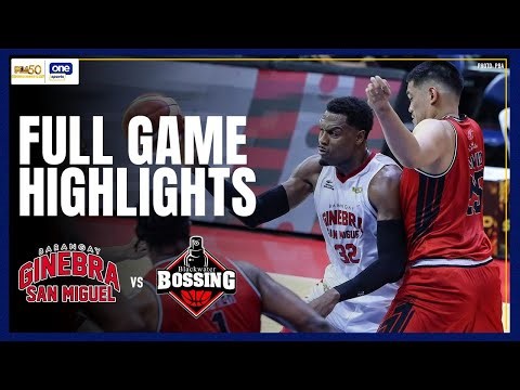 BLACKWATER vs BRGY. GINEBRA | FULL GAME HIGHLIGHTS | PBA SEASON 50 COMMISSIONER’S CUP