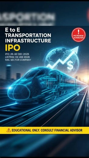 E to E Transportation Infrastructure IPO | Latest GMP Status & Review #StockMarketIndia #IPO