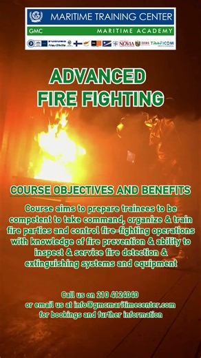 Advanced Fire Fighting Course at GMC Maritime Training Center