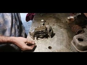 how to take a carburetor off and cleaner on a Husqvarna commercial zero turn riding lawn mower 26 hp